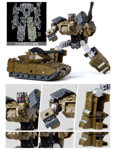 RC Transforming Tank Robot by TUNJILOOL – STEM Learning Toy
