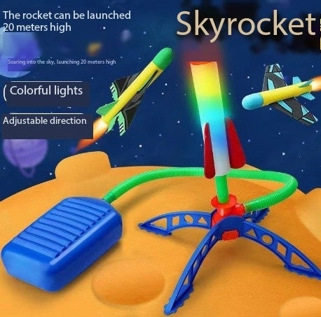 Stomp Rocket Ultra LED Launcher – Outdoor Best Seller for Kids
